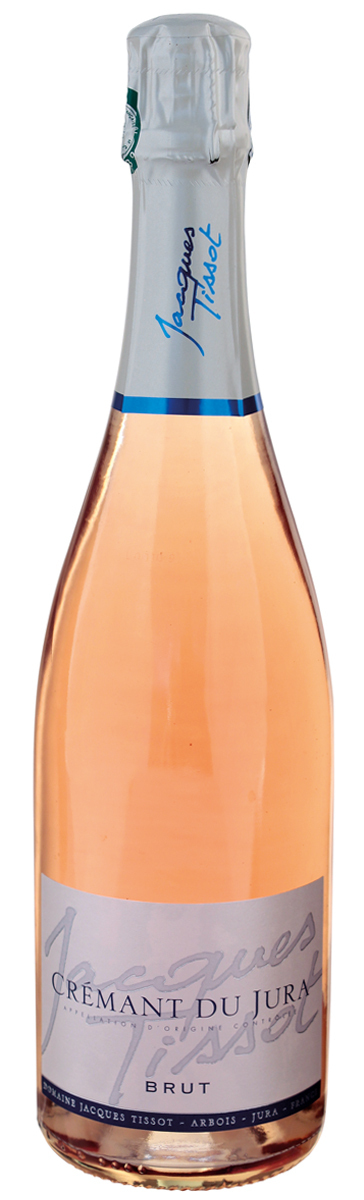 Les vins pétillants Crémant du Jura Rosé Brut